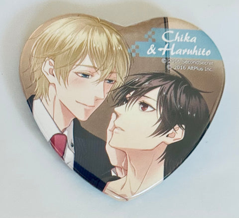 Second Secret - Chitose Chika - Hanasaki Haruhito - Badge (AltPlus)