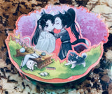 Er Ha He Ta De Bai Mao Shi Zun - The Husky and His White Cat Shizun - Mo Ran - Chu Wanning - Q Ver. - Rocking Acrylic Stand (NanManShe)