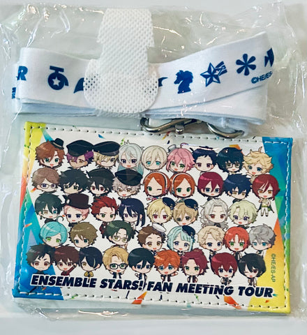 Ensemble Stars! - MOST UNITS - Pass case with neck strap Fukuoka version. "Ensemble Stars! Fan Meeting Tour" Fukuoka performance limited ticket bonus with goods (Bandai)
