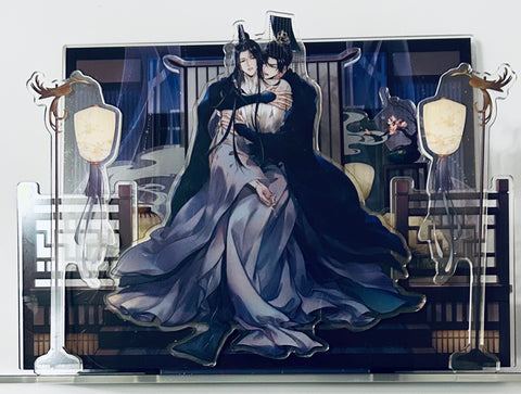 Er Ha He Ta De Bai Mao Shi Zun - The Husky and His White Cat Shizun - Chu Wanning - Mo Ran - Acrylic Diorama Stand - Ye Se (Mofan Culture)