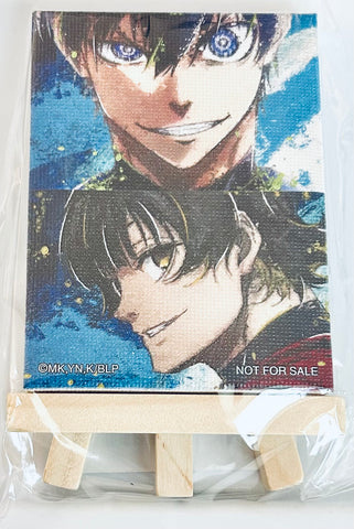 Blue Lock - Bachira Meguru - Isagi Yoichi - grunge CANVAS - Mini Canvas Board (Amnibus, Arma Bianca)