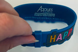 Love Live Sunshine - Aqours Silicon Wristband 「 LoveLive! Sunshine!! Aqours 2 nd LoveLive! HAPPY PARTY TRAIN TOUR 」