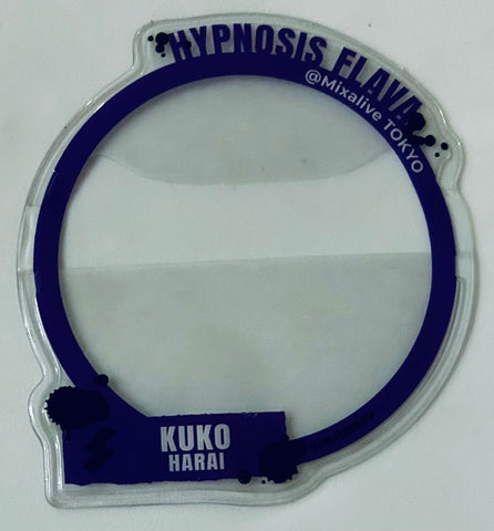 Hypnosis Mic -Division Rap Battle- - Harai Kuko - Hypnosis Flava @ Mixalive TOKYO Character Badge Cover Collection Hypnosis Flava Ver. (Movic)