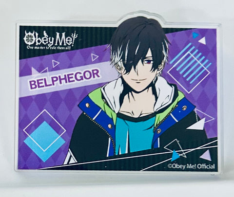 Obey Me! - Belphegor - Acrylic Badge - Obey Me! Acrylic Badge (Fukuya, SEGA)