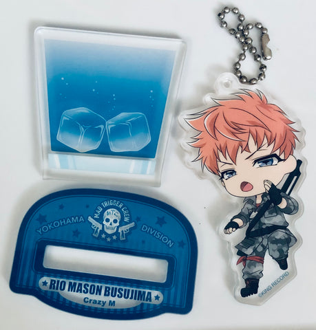 Hypnosis Mic -Division Rap Battle- - Busujima Mason Rio - Acrylic Keychain - Acrylic Stand - Hypnosis Mic -Division Rap Battle-See-through Acrylic Stand Ikebukuro • Yokohama - Stand Pop (Ensky)