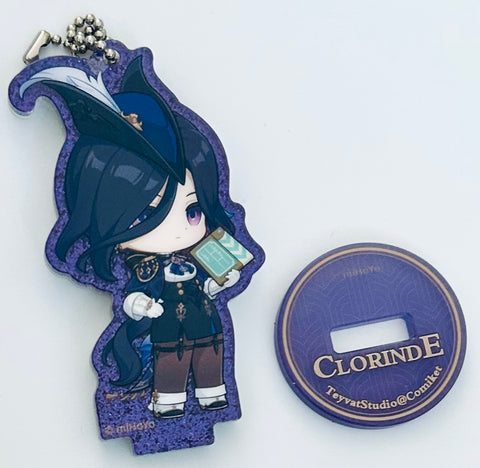 Genshin Impact - Clorinde - Genshin Impact Teyvat Eikage Series - Standing Acrylic Keychain (Fantasy Village, miHoYo)