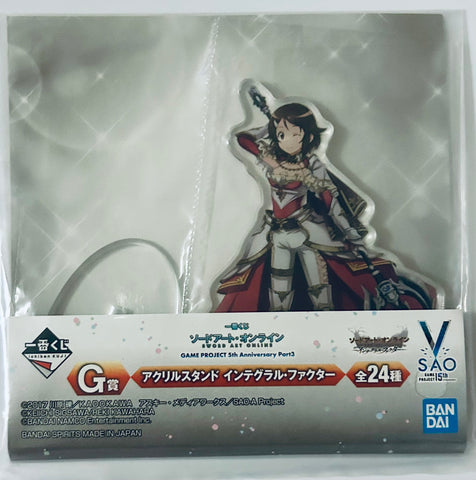 Sword Art Online Integral Factor - Lisbeth - Acrylic Figure - Acrylic Stand - Ichiban Kuji - Ichiban Kuji Sword Art Online Game Project 5th Anniversary Part3 - Acrylic Stand (Bandai Spirits)