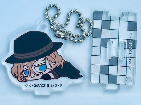 Bungou Stray Dogs - Nakahara Chuuya - Bungou Stray Dogs Tsunagaru Stand + Acrylic Keychain Collection - Darun - Tsunagaru Acrylic Stand Keychain (Movic)