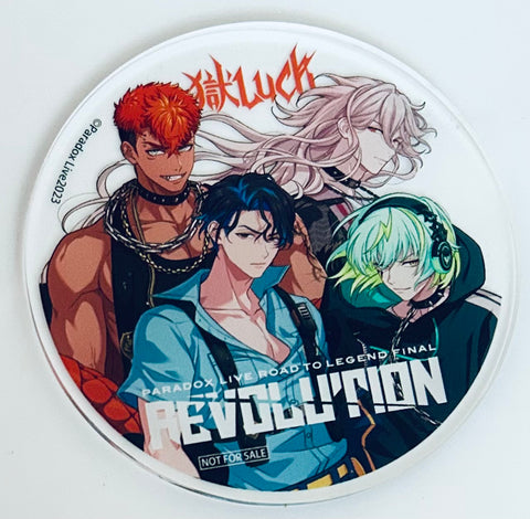 Paradox Live - Yuto Inukai - Ryoga Tosa - Shion Kaida - Kento Mikoshiba - Acrylic Coaster -  Paradox Live -Road to Legend- FINAL"REVOLUTION" Concept Cafe @DECOTTO by animatecafe