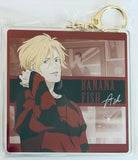 Banana Fish - Ash Lynx - Big Acrylic Keychain - Records Shop ver. (Arma Bianca)