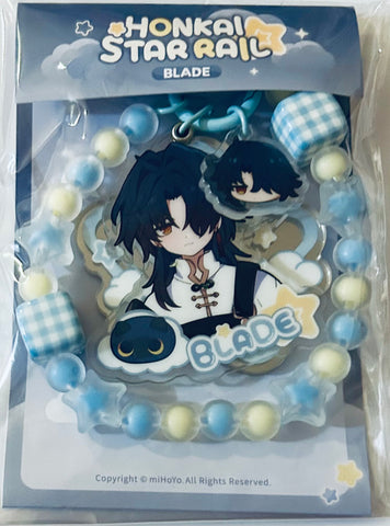 Honkai: Star Rail - Blade - Beaded Double Acrylic Keychain - Honkai: Star Rail Boy's Dormitory Series (miHoYo)