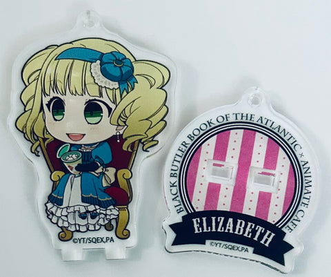 Gekijouban Kuroshitsuji ~Book of the Atlantic~ - Elizabeth Ethel Cordelia Middleford - Acrylic Keychain - Acrylic Stand - Kuroshitsuji ~Book of the Atlantic~ x Animate Cafe - Standing Acrylic Keychain (Animate)