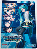 Hatsune Miku Project DIVA 2nd/ARCADE Reversible B5 Desk Pad Game Magazine September 2010 Issue Supplement Softbank Creative