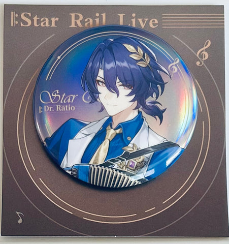 Honkai: Star Rail - Dr. Ratio - Badge - Honkai: Star Rail Star Rail Live Series (miHoYo)
