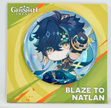 Genshin Impact - Kinich - Badge - Genshin Impact Blaze to Natlan Series - Genshin Impact x Simeji (Fantasy Village, miHoYo, Simeji)