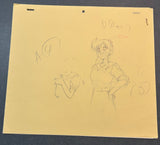 Sailor Moon - Makoto and friend - Sketch Set - Episode 134 - D4, A4