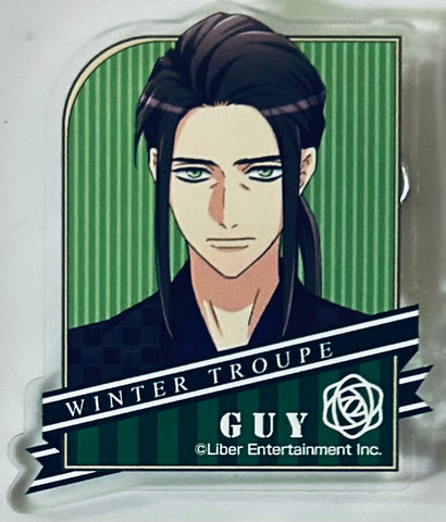 A3! - Guy - Acrylic Badge - Acrylic Badge A3! Fuyu Gumi (Bandai)