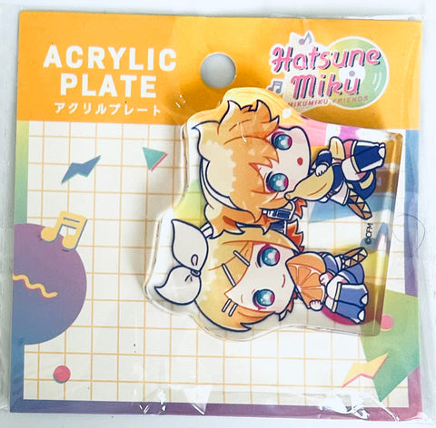 Piapro Characters - Kagamine Len - Kagamine Rin - Acrylic Plate - MIKUMIKU FRIENDS (Synapse Japan)