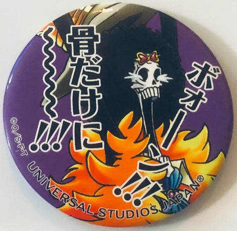 One Piece - Brook - Badge - One Piece Yakara Can Badge - Universal Studios Japan