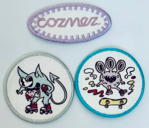 Paradox Live - Yatonokami Kanata - Yatonokami Nayuta - Cozmez - Embroidered Patches - Paradox Live Dope Show 2024 Patch