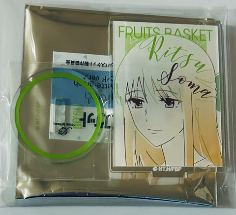 Fruits Basket - Soma Ritsu - Acrylic Stand - Fruits Basket Trading lette-graph Acrylic Stand ver.A - lette-graph Series (Arma Bianca)