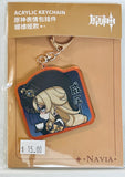 Genshin Impact - Navia Caspar - Acrylic Keychain - Genshin Impact Default Stamp Series (miHoYo)