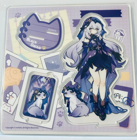 Honkai: Star Rail - Black Swan - Acrylic Stand - Honkai: Star Rail Little Cat Series (miHoYo)