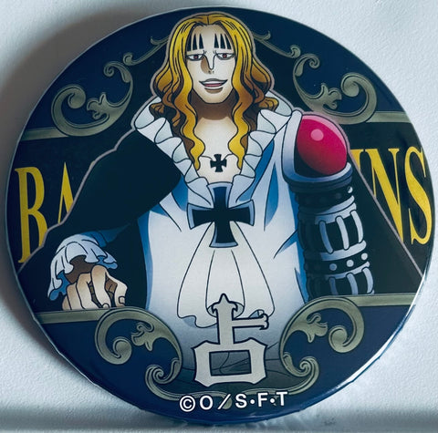 One Piece - Basil Hawkins - Badge - One Piece Yakara Can Badge - One Piece Yakara Can Badge Vol.24 World (Brujula, Mugiwara Store, Toei Animation Official Store)