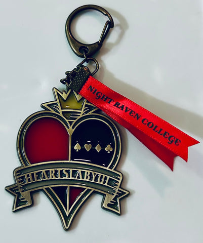 Twisted Wonderland - Metal Keychain - Heartslabyul - Dormitory Stained Glass Keychain - Disney Twisted Wonderland Animate Limited (Ensky)