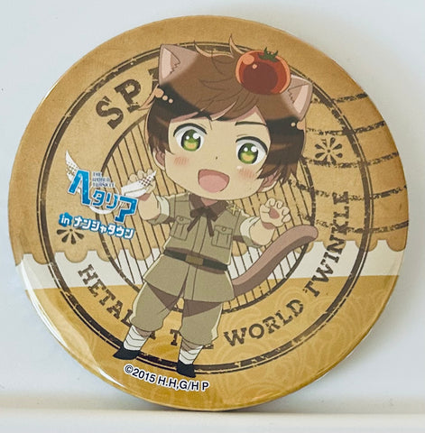 Hetalia The World Twinkle in Namja Town - Spain - Can Badge - Hetalia The World Twinkle in Namja Town - Twinkle ☆ Gashapon - C Prize (Namco)