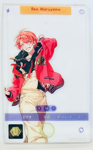 Paradox Live - Maruyama Reo - Acrylic Photo Card (GCREST)