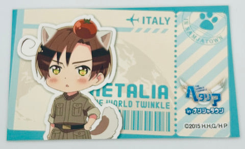 Hetalia The World Twinkle in Namja Town - Italy - Trading Card - Hetalia The World Twinkle in Namja Town - Twinkle ☆ Gashapon (Namco)