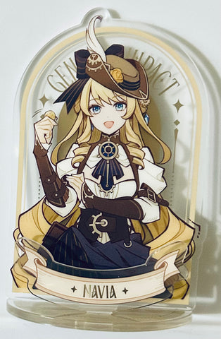 Genshin Impact - Navia Caspar - Acrylic Stand - Genshin Impact Shadow Hunter Series (miHoYo)