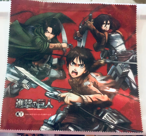Shingeki no Kyojin - Eren Yeager - Levi - Mikasa Ackerman - Mini Towel - Towel