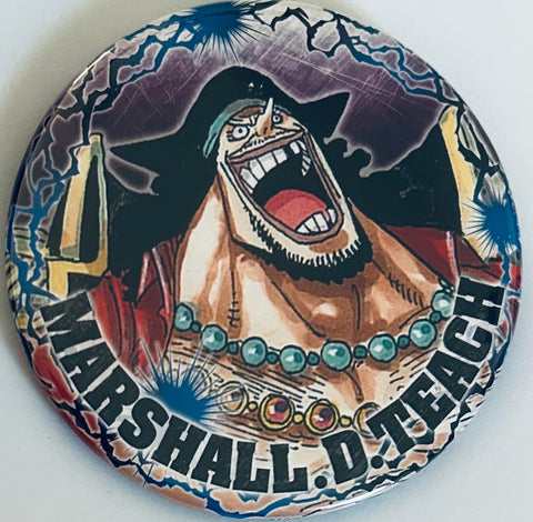 One Piece - Marshall D. Teach - Badge - One Piece Collection Can Badge Rivals Vol.1 (Jump Shop, S.I.S Corporation)