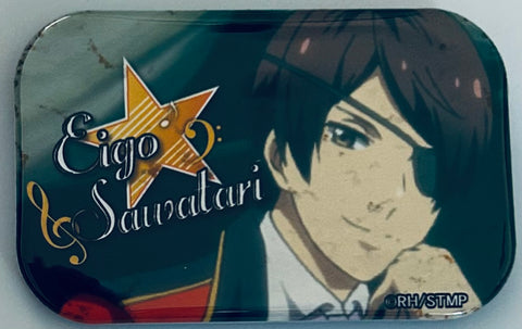 High School Star Musical - Sawatari Eigo - Badge - Marukaku Can Badge - Star Mu Maru Kaku Can Badge (Ensky)