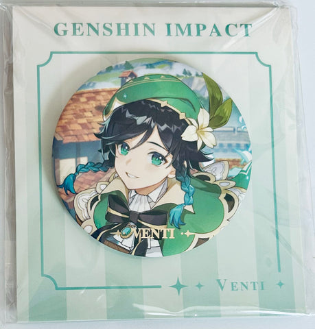 Genshin Impact - Venti - Can Badge - Genshin Theme Series Character Badge - Genshin Around Genshin (Mihoyo)