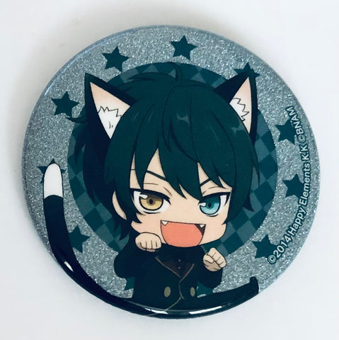Kagehira Mika - Ensemble Stars! In Nanja Town - Cat Festival - Glitter Can Badge Collection A