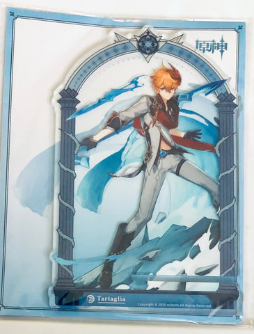 Genshin Impact - Tartaglia (Childe) - Acrylic Stand - Mobile Phone Holder - Character Standing Painting Series Acrylic Stand - Mobile Phone Holder (Mihoyo)