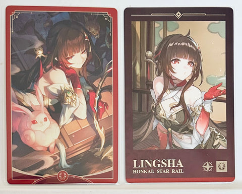 Honkai: Star Rail - Lingsha - Illustration Card (Set) - Light Cone (miHoYo)