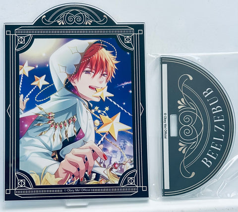 Obey Me! - Beelzebub - Acrylic Stand - Obey Me! x Chara Dri!! Toushin Acrylic Stand (Collabo Cafe Honpo, Eight Entertainment)