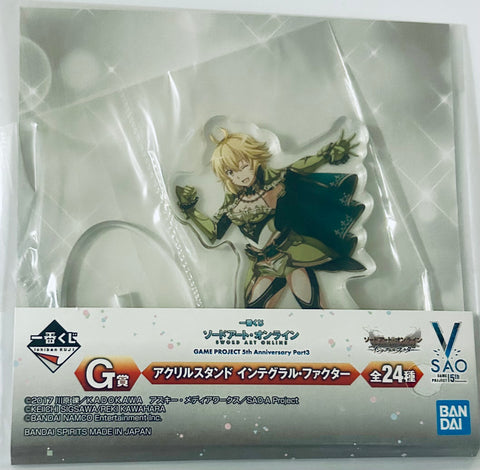 Sword Art Online Integral Factor - Argo - Acrylic Figure - Acrylic Stand - Ichiban Kuji - Ichiban Kuji Sword Art Online Game Project 5th Anniversary Part3 - Acrylic Stand (Bandai Spirits)