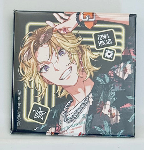 Paradox Live - Hikage Toma - Paradox Live Trading Square Can Badge -3rd Anniversary- Ver.2 - Square Can Badge (Animate, Avex Pictures)