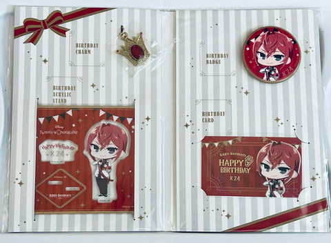 Twisted Wonderland - Riddle Rosehearts - Acrylic Stand - Twisted Wonderland Birthday Set (Movic)