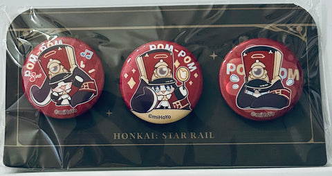 Honkai: Star Rail - Pom-Pom - Honkai: Star Rail Pom-Pom Gallery Series - Mini Can Badge (Set) (miHoYo)