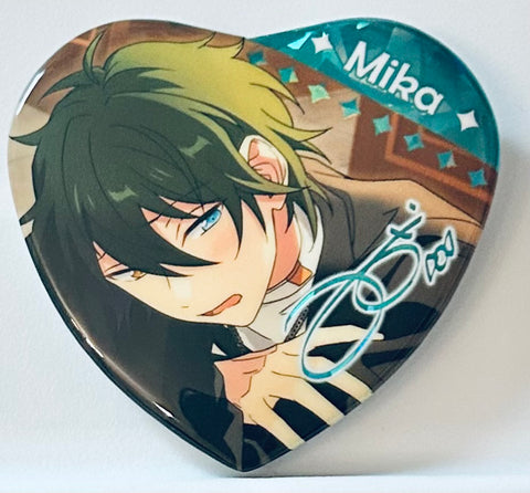 Ensemble Stars! - Kagehira Mika -  - Badge - Heart Can Badge - Idol Dream Festival! - Gem Heart Badge - China Exclusive (Happy Enjoyments)