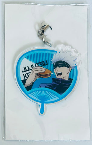 Jujutsu Kaisen - Gojou Satoru - SEGA Exclusive Original Prize Jujutsu Kaisen Uchiwa-fuu Acrylic Charm - Uchiwa-fuu Acrylic Charm (SEGA)