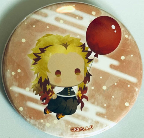 Kimetsu no Yaiba - Rengoku Kyoujurou - Can Badge Balloon ver. Vol.1 - Yurafuwa Series (Aniplex)