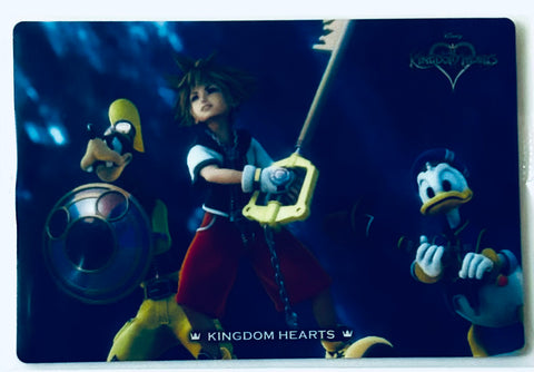 Kingdom Hearts - Sora - Donald - Goofy - Wafer Card - Bandai Disney