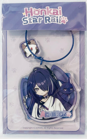 Honkai: Star Rail - Acheron - Acrylic Keychain - Honkai: Star Rail Little Cat Series (miHoYo)
